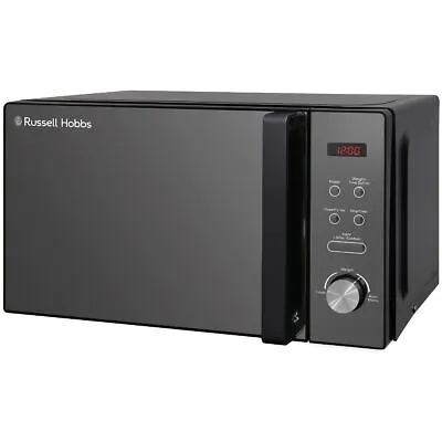 Russell Hobbs NEW RHM2076B 800W 20L Compact Digital Control Solo Microwave Oven • £69.99