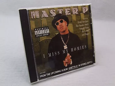Master P - I Miss My Homies (4 Track CD Single 1997 No Limit Records) • $8.99