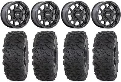 KMC Toro S 15  Wheels Black 30  Roctane T4 Tires Kawasaki Teryx Mule • $1599.80