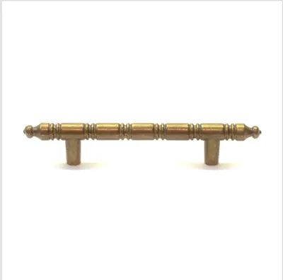 Vintage Brass Tone Ornate Drawer Cabinet Furniture Pull Handle 5  • $3.35