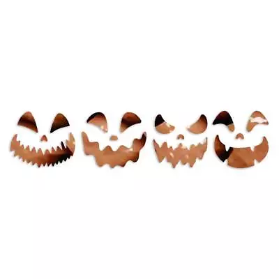 Monster Pumpkin Faces Vinyl Decal Sticker 40 Patterns & 3 Sizes #7108 • $4.95