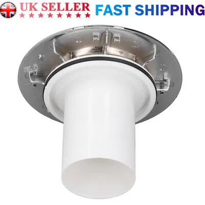 Replacement Chrome Cap/Cover For 90mm High Flow Shower Tray Waste Drain • £8.99