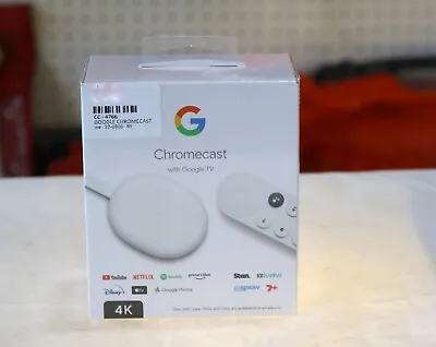 $79 • Buy Google Chromecast With Google TV (Snow)