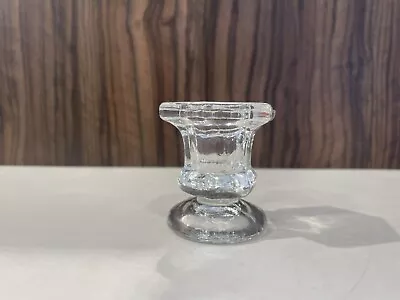 Set Of 6 Clear Glass Candle Holders For Weddings/Home Deco/ Gifts • £9.99