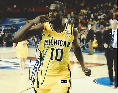 TIM HARDAWAY JR. MICHIGAN WOLVERINES SIGNED AUTHENTIC 8x10 PHOTO B COA UoM NCAA • $40.99