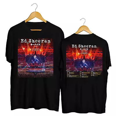 New Rare Ed Sheeran 2024 Tour T-Shirt Gift For Fans Men S-5XL Shirt • $7.99