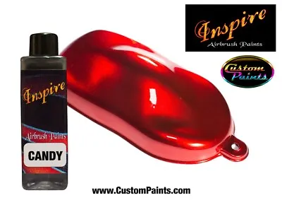 Inspire Airbrush 100ml Candy Red Airbrush Paint Urethane Based • £9.50