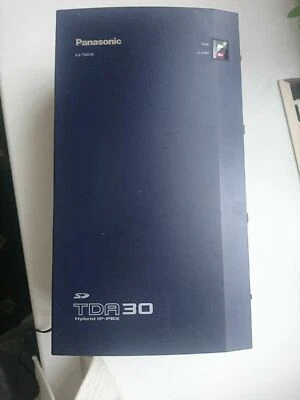 £84.95 • Buy Panasonic KX-TDA30E Hybrid IP-PBX Phone System (see Below For Inc' Cards) - USED
