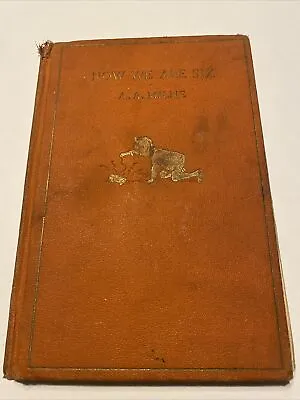 $28.99 • Buy 1927 HC First US Edition Now We Are Six Winnie Pooh AA Milne Ernest Shepard 1st