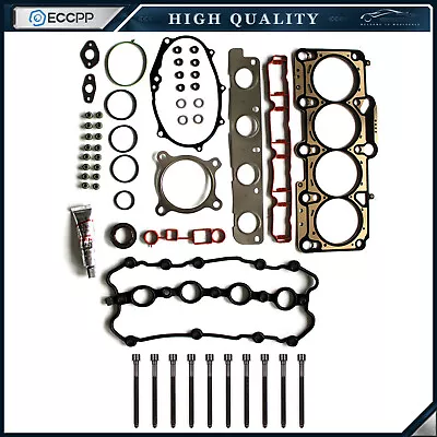 ECCPP Head Gasket Bolts Set For 05-15 Audi A4 Volkswagen TURBO 2.0L BPG BPY BWT • $55.09