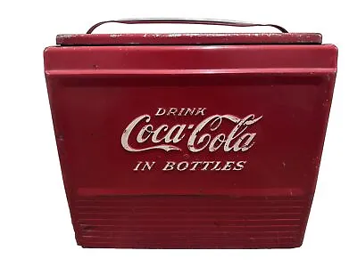 Vintage Progress Refrigerator Co - Coca Cola Cooler • $250