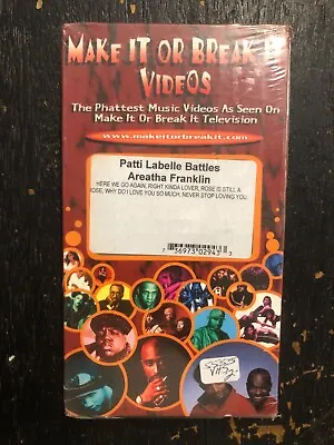 Make It Or Break It Videos Labelle Franklin VHS 1996 SEALED • $14.99