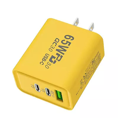 USB Power Adapter 65W Multi-Port Charging Phone Station With 3 Ports • $8.70
