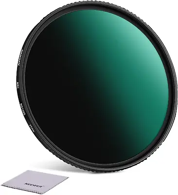 77Mm ND1000 Lens Filter 10-Stop Fixed Neutral Density Filter With Matte Black F • $35.98