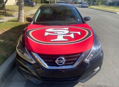 San Francisco 49er Auto Hood Cover (Red) • $25