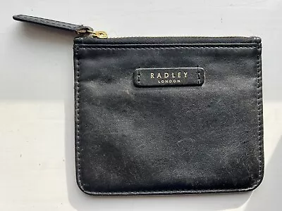 Radley London Small Zip Leather Purse Wallet Credit Card Holder • £12.99