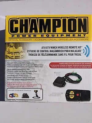 Champion Wireless Winch Remote Control Kit 4500-lb Or Less ATV/UTV Winches 18029 • $113.99