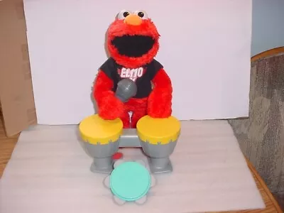 Let's Rock Elmo Singing Interactive Plush Figure • $9.49