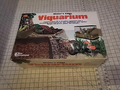 Vtg Second Nature Water's Edge Viquarium Aquarium Turtle Amphibian Tetra  • $155