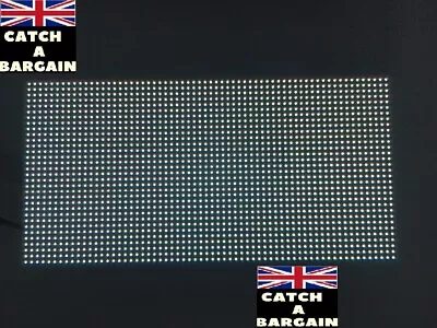£44.99 • Buy 64x32 Dots Indoor RGB HD P4 Indoor Led Module Video Wall LED Display Screen(i486