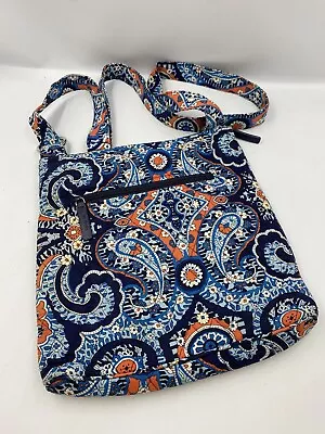 Vera Bradley Hipster Haymarket Paisley Crossbody Purse Handbag No Reserve VTG • $8.49