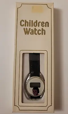 1980s MICHAEL JACKSON Vintage CHILDRENS New WRIST WATCH In BOX DIGITAL LCD Music • $9.99