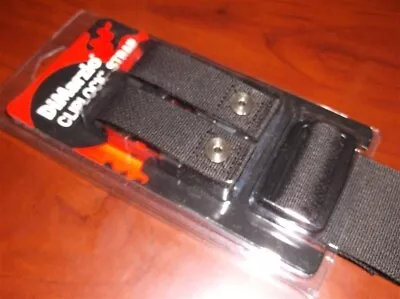 $25.99 • Buy NEW DiMarzio ClipLock Quick Release 2  Guitar Strap - BLACK CORDURA