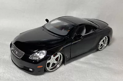 JADA DUB CITY 1/24 LEXUS SC430  (Black) W/Maya Rims • $30