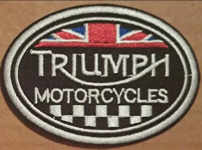 Triumph Motorcycles Embroidered Iron On Patch • $6.80