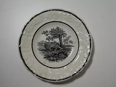 £65 • Buy Rare Antique Dillwyn Swansea Rural Scenes Pearlware Child's Plate C1830