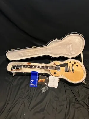 2013 Gibson Les Paul Classic Custom Electric Guitar Natural W/ OHSC-Excellent!!! • $2899