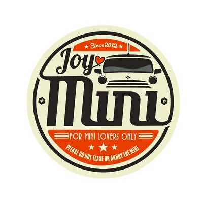 Car Sticker Joymini Classic Retro Pattern Design For Mini Cooper Decoration • $5.78
