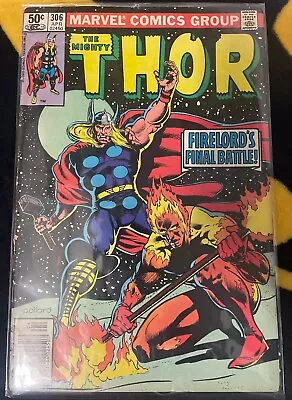 1981 Mighty Thor #306 Origin Of Airwalker Marvel Comic (Key Issue) • $14.99
