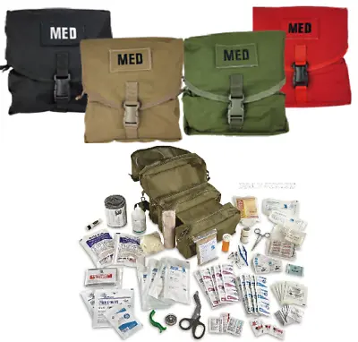 ELITE FIRST AID Corpsman M3 Medic Bag Kit STOCKED Tactical Trauma EMS EMT • $79.87
