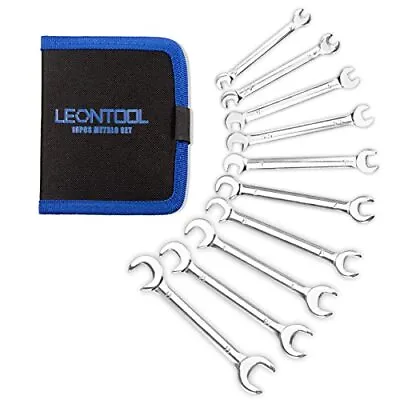 Mini Double Open End Wrench Set Metric 10 Pcs 4mm To 11mm With Portable Storage  • $20.46
