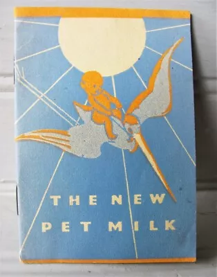 $6.95 • Buy 1934 New PET Evaporated Milk Advertising Booklet Recipes Mary Lee Taylor Radio