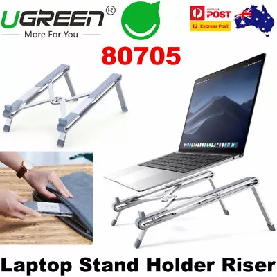 UGREEN 80705 Aluminum Adjustable Laptop Stand Holder Riser - 8  To 15.6  Laptops • $37.95