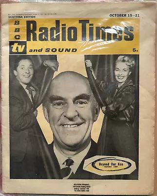 Radio Times October 15-21 1960 - BBC Scotland Edition • £4.99