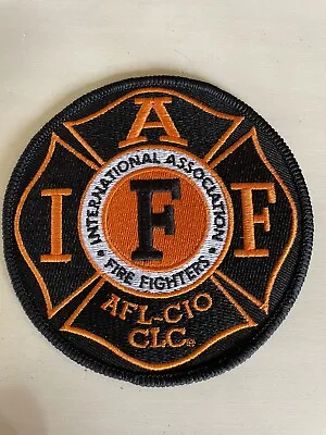 IAFF Patch AFL CIO Orange And Black • $5.99