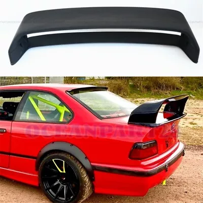 For BMW 3 Series E36 1991-1998 LTW GT Style Rear Trunk Spoiler Wing Matte Black • $139.99