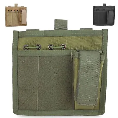 £17.90 • Buy Bulldog MOLLE Admin Panel Military Army Tactical Chest Torch Pen Notebook Holder