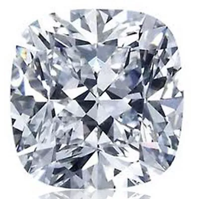 2.90 Ct 9*8 Mm Vvs1 White H-i Color Cushion Loose Moissanite Diamond For Rings • $0.99