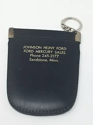Vintage Johnson Hejny Ford Mercury Sandstone MM Keychain Key Ring Minnesota • $34.95