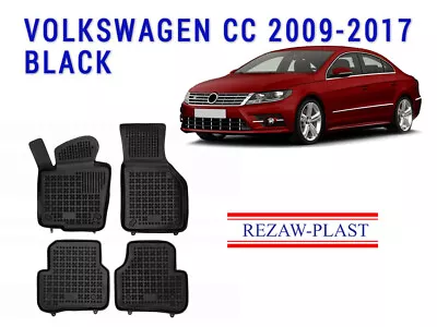 Floor Liners For 2009-2017 Volkswagen CC Floor Mats All Weather Car Mats Odor • $119.99