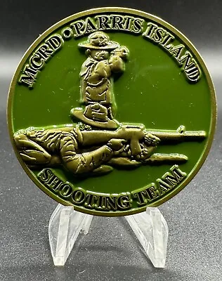 USMC Marine Corps MCRD Recruit Depot Parris Island Shooting Team  Challenge Coin • $21.95