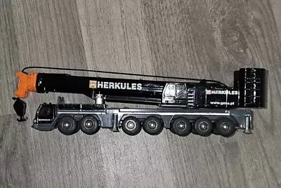 SIKU 1886 Hercules Liebherr Ltm 1400-7.1 Mobile Crane Black 1:87 H0  • £30