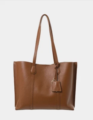 $35 • Buy Forcast - Arden Leather Tote Bag - Tan - FREE SHIPPING