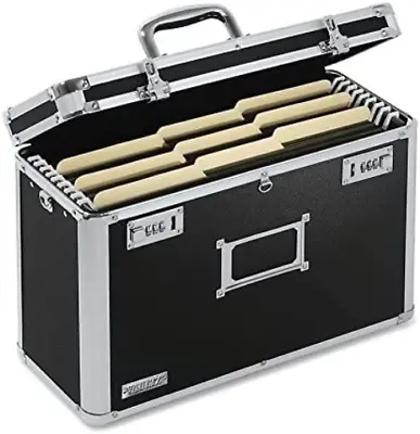 $53.40 • Buy Vaultz File Organizer Box - 14 X 7.25 X 12 Inch Legal Size, Portable Locking ...