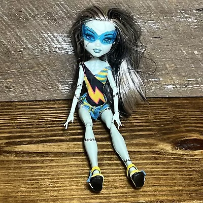 Monster High Frankie Stein Gloom Beach Doll Clothes Shoes Sunglasses (Loose Legs • $20.40