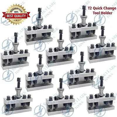 T2 Quick Change Holder Tool Post Colchester Student / Master 26mm SET OF 10PC • £290